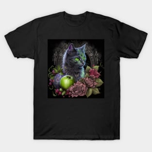 Nebelung Cat Magic Theme T-Shirt